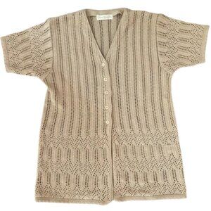 Vino Rouge Knit Button Up